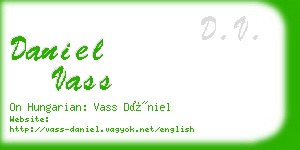 daniel vass business card